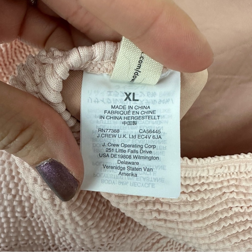 Madewell Second Wave Textured One Piece Swimsuit - Picture 7 of 9